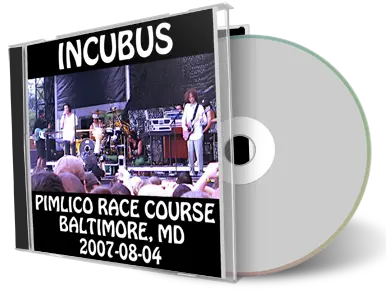 Artwork Cover of Incubus 2007-08-04 CD Baltimore Audience