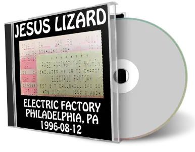 Artwork Cover of Jesus Lizard 1996-08-12 CD Philadelphia Audience