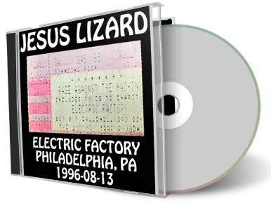 Artwork Cover of Jesus Lizard 1996-08-13 CD Philadelphia Audience