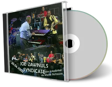 Artwork Cover of Joe Zawinul Syndicate 2002-06-30 CD Vienna Soundboard