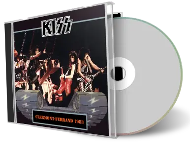 Artwork Cover of Kiss 1983-10-19 CD Clermont-Ferrand Audience