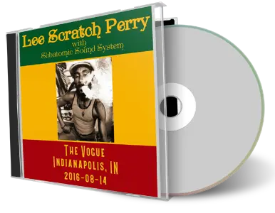 Artwork Cover of Lee Scratch Perry 2016-08-14 CD Indianapolis Audience