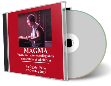 Artwork Cover of Magma 2003-10-17 CD Paris Audience