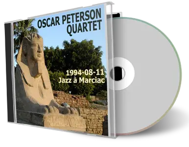 Artwork Cover of Oscar Peterson Quartet 1994-08-11 CD Marciac Soundboard