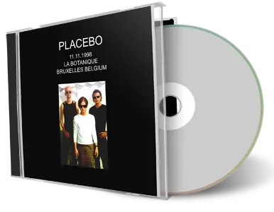 Artwork Cover of Placebo 1998-11-11 CD Brussels Soundboard