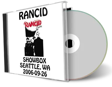 Artwork Cover of Rancid 2006-09-26 CD Seattle Soundboard