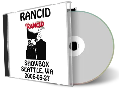 Artwork Cover of Rancid 2006-09-27 CD Seattle Soundboard