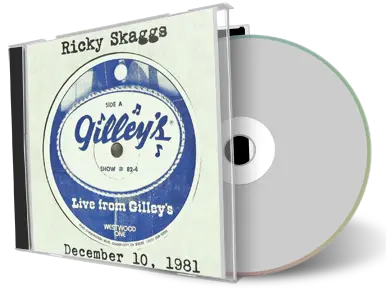 Artwork Cover of Ricky Skaggs 1981-12-10 CD Pasadena Audience