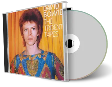 Artwork Cover of David Bowie Compilation CD The Trident Tapes 1970 1972 Soundboard