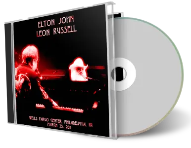 Artwork Cover of Elton John 2011-03-25 CD Philadelphia Audience
