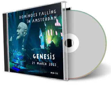 Artwork Cover of Genesis 2022-03-21 CD Amsterdam Audience