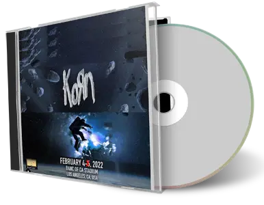 Artwork Cover of Korn 2022-02-04 CD Los Angeles Audience