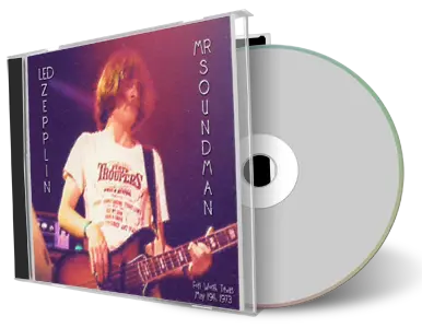 Artwork Cover of Led Zeppelin 1973-05-19 CD Fort Worth Soundboard