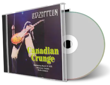 Artwork Cover of Led Zeppelin 1975-03-19 CD Vancouver Audience