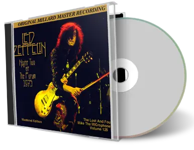 Artwork Cover of Led Zeppelin 1975-03-25 CD Inglewood Audience