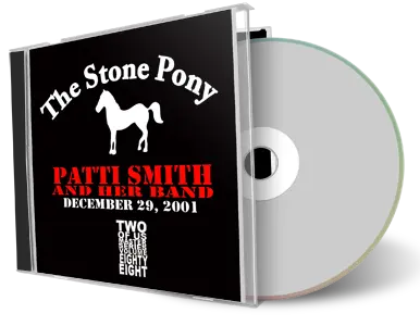 Artwork Cover of Patti Smith 2001-12-29 CD Asbury Park Audience