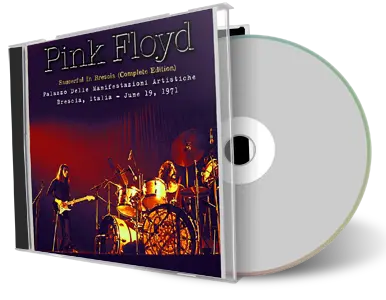 Artwork Cover of Pink Floyd 1971-06-19 CD Brescia Audience