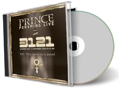 Artwork Cover of Prince 2006-11-12 CD Las Vegas Audience