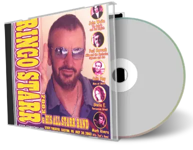 Artwork Cover of Ringo Starr 2003-07-30 CD Easton Audience
