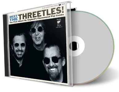 Artwork Cover of The Beatles Compilation CD Meet The Threetles Soundboard