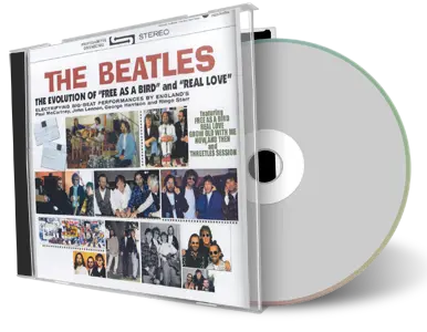 Artwork Cover of The Beatles Compilation CD The Evolution Of Free As A Bird And Real Love Soundboard