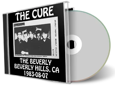 Artwork Cover of The Cure 1983-08-07 CD Beverly Hills Audience