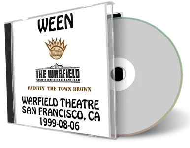 Artwork Cover of Ween 1999-08-06 CD San Francisco Audience