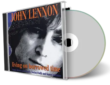 Artwork Cover of John Lennon Compilation CD Living On Borrowed Time Soundboard