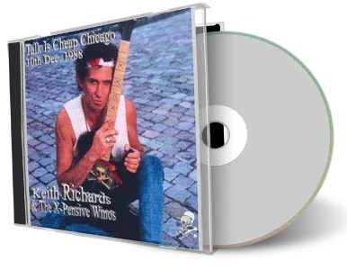 Artwork Cover of Keith Richards And The X-Pensive Winos 1988-12-10 CD Chicago Audience