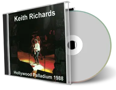 Artwork Cover of Keith Richards And The X-Pensive Winos 1988-12-15 CD Los Angeles Audience