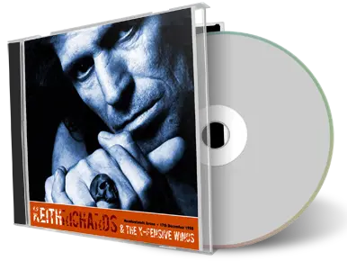 Artwork Cover of Keith Richards And The X-Pensive Winos 1988-12-17 CD East Rutherford Audience