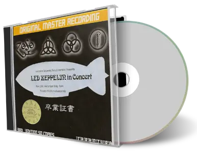 Artwork Cover of Led Zeppelin 1971-11-25 CD Leicester Audience