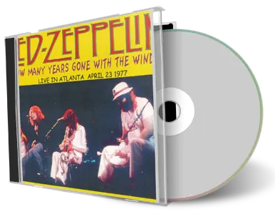 Artwork Cover of Led Zeppelin 1977-04-23 CD Atlanta Audience