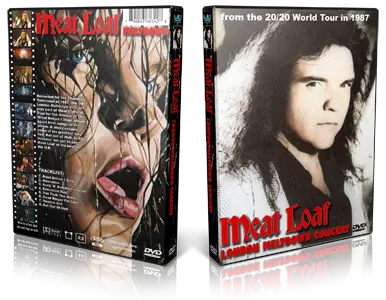 Artwork Cover of Meat Loaf 1987-02-10 DVD London Proshot