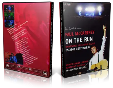 Artwork Cover of Paul Mccartney 2012-04-15 DVD Uruguay Proshot