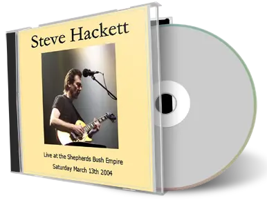 Artwork Cover of Steve Hackett 2004-03-13 CD London Audience