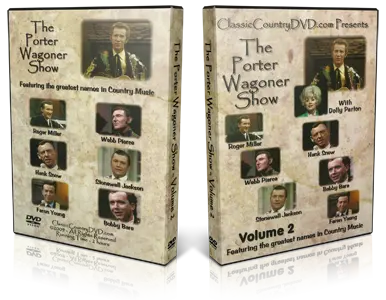 Artwork Cover of Various Artists Compilation DVD Porter Wagoner Show Vol 2 1967 1971 Proshot