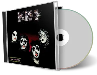 Artwork Cover of Kiss 1973-12-22 CD Long Island City Audience