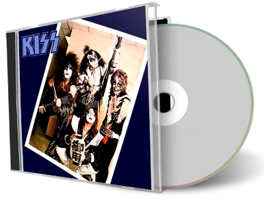 Artwork Cover of Kiss 1976-12-06 CD Memphis Audience