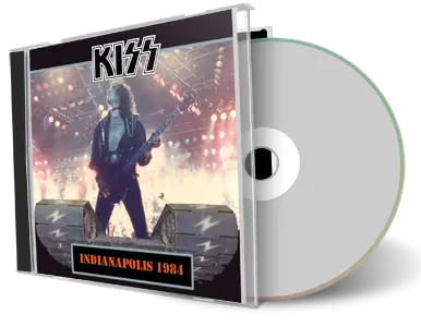 Artwork Cover of Kiss 1984-02-16 CD Indianapolis Soundboard