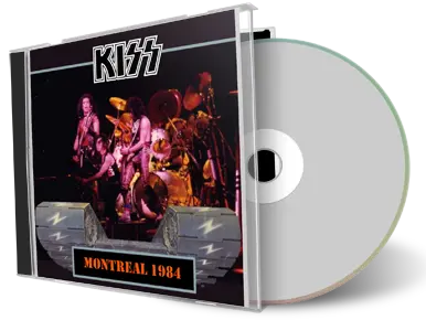 Artwork Cover of Kiss 1984-03-13 CD Montreal Audience