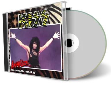Artwork Cover of Kiss 1984-11-23 CD Worcester Audience