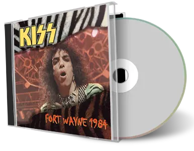 Artwork Cover of Kiss 1984-12-07 CD Fort Wayne Audience