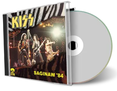 Artwork Cover of Kiss 1984-12-11 CD Saginaw Audience