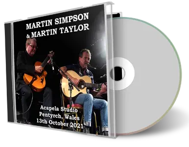 Artwork Cover of Martin Simpson And Martin Taylor 2021-10-13 CD Pentyrch Audience