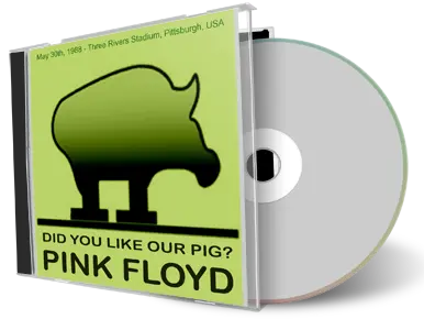 Artwork Cover of Pink Floyd 1988-05-30 CD Pittsburgh Audience