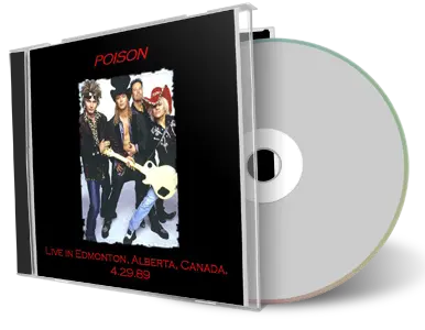 Artwork Cover of Poison 1989-04-29 CD Edmonton Audience