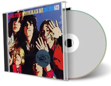 Artwork Cover of Rolling Stones Compilation CD Genuine Black Box 1961-1974 Vol 1 Soundboard
