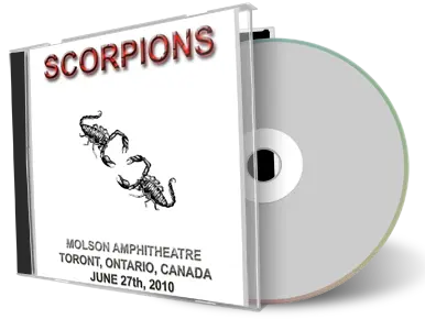 Artwork Cover of Scorpions 2010-06-27 CD Toronto Audience