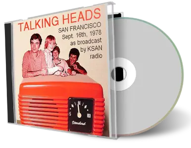 Artwork Cover of Talking Heads 1978-09-16 CD San Francisco Soundboard